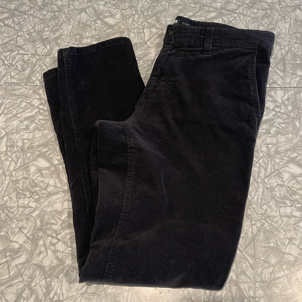 Simons Dark Blue Corduroy Pants